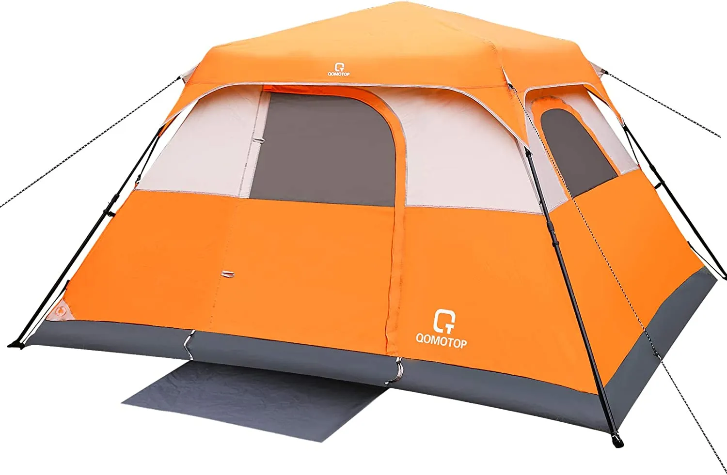 10-Person Instant Tent Equipped with Rainfly and and Power Cord Access Port - Set-Up In Under 60 Seconds!