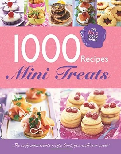 1000 Recipes - Mini Treats - Hardback