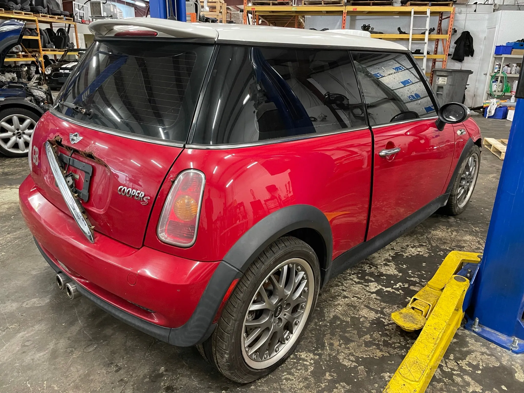 2004 MINI Cooper Hatchback S, New Parts Car (November 2021) Stk # 265