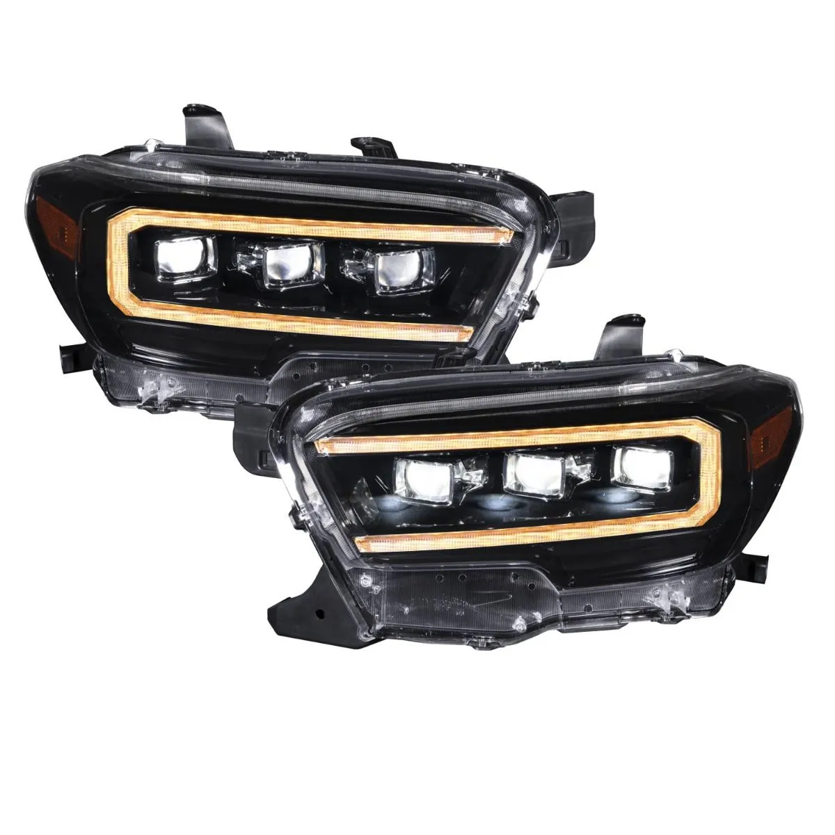 2016-2023 Toyota Tacoma Sequential LED Projector Headlights (Pair)