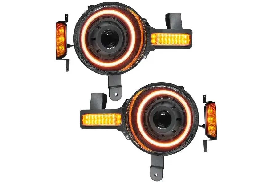 2021  Ford Bronco Oracle  Oculus Amber Bi-LED Projector Headlights