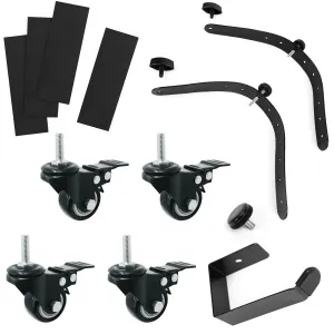 Accessories Kit for Z-Style Keyboard Stand with Wheels