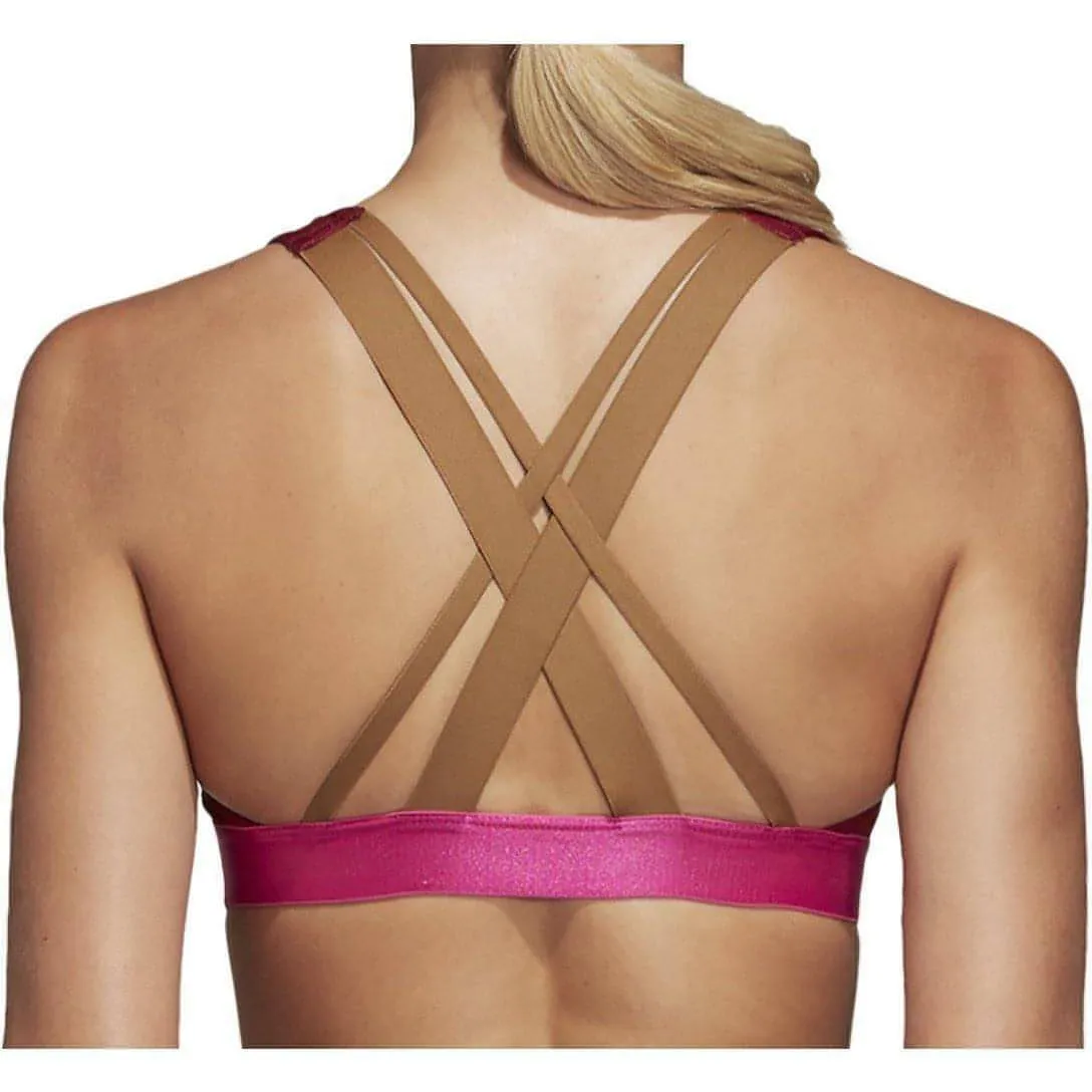 adidas Don't Rest Iteration Womens Sports Bra - Pink