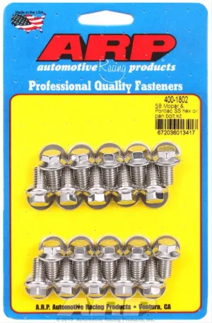 ARP Oil Pan Bolt Kits 400-1802