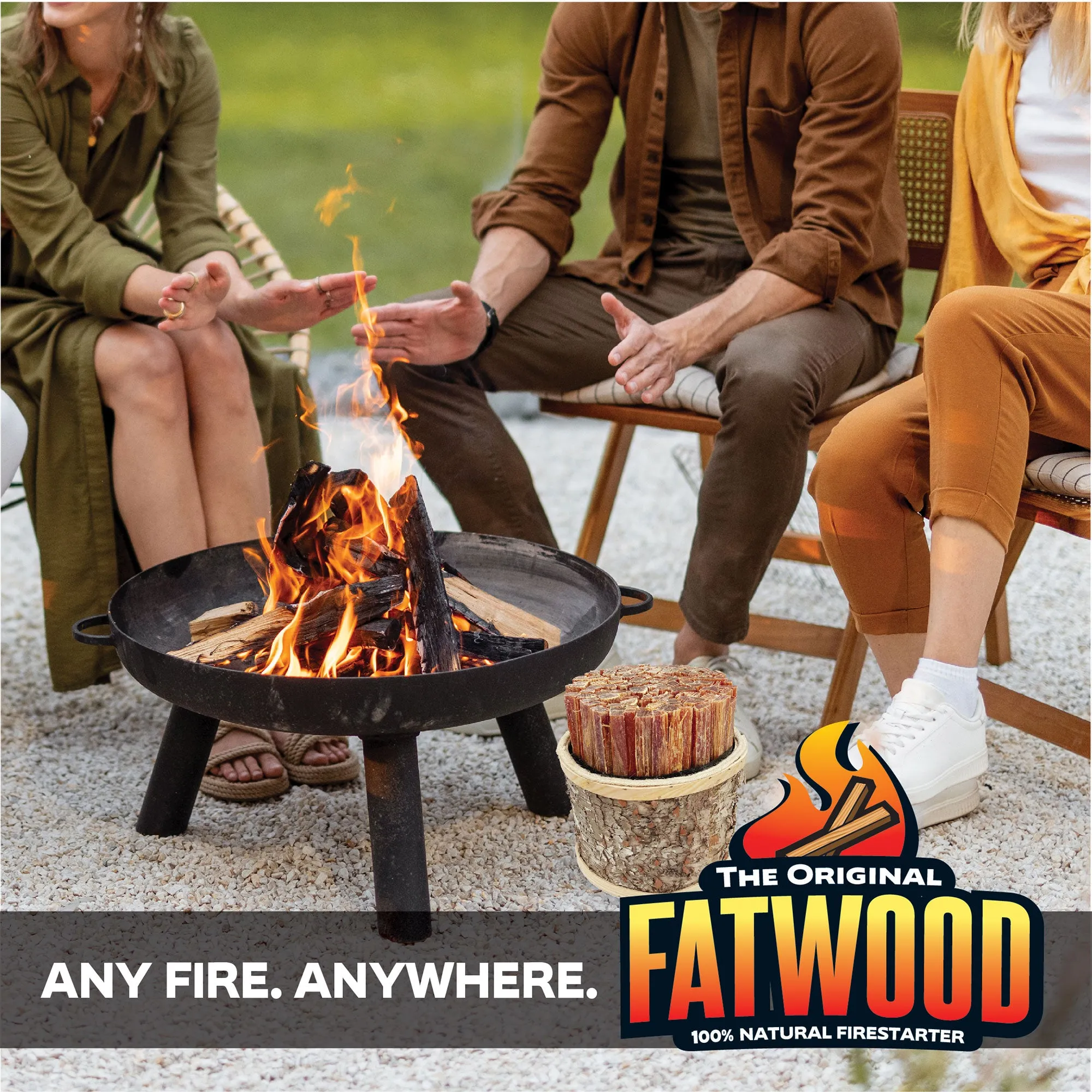 Better Wood Products All Natural Pine Wood Fatwood Firestarter, 5 Pound Box