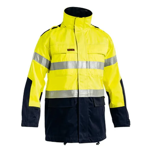 Bisley Taped Two Tone Hi Vis FR Jacket -(BJ8100T)