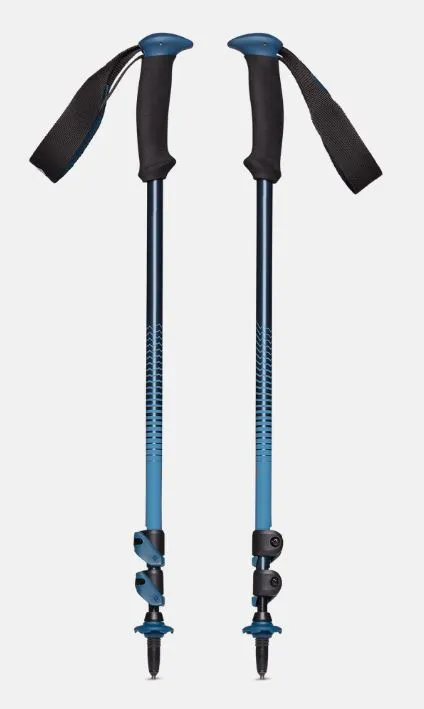 Black Diamond Trail Back Trekking Poles Azurite Adjustable