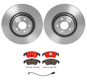 Brembo Disc Brake Pad and Rotor Kits KT00015