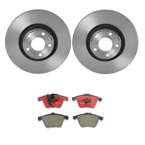 Brembo Disc Brake Pad and Rotor Kits KT00033