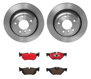 Brembo Disc Brake Pad and Rotor Kits KT00053