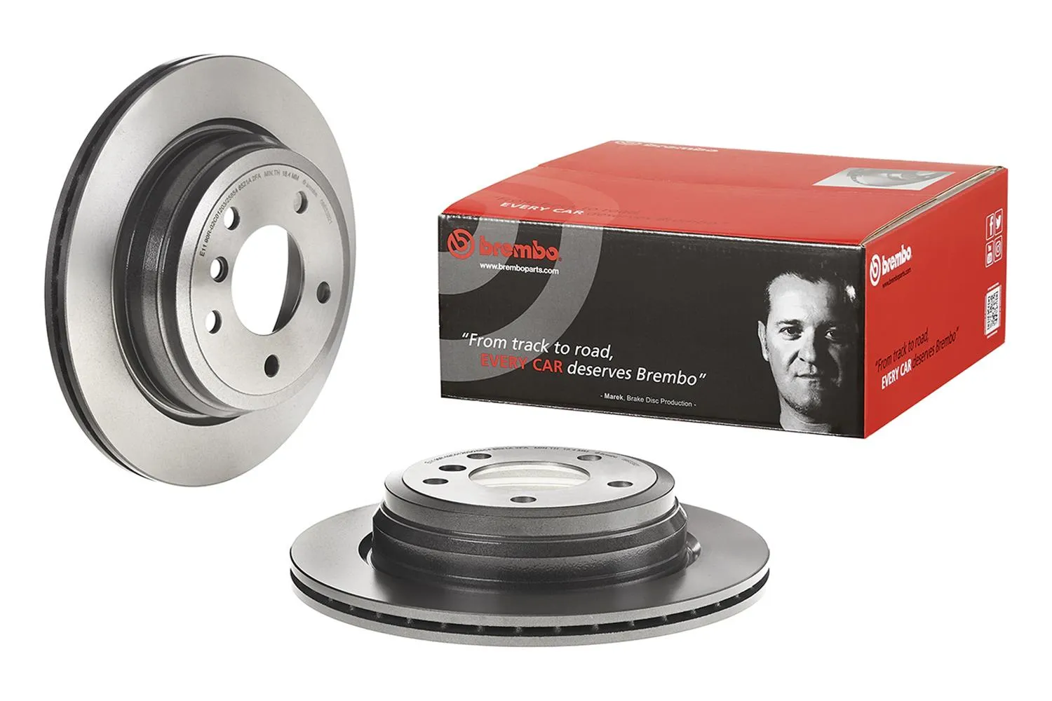 Brembo Disc Brake Pad and Rotor Kits KT00053