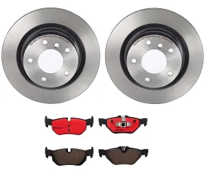 Brembo Disc Brake Pad and Rotor Kits KT00065