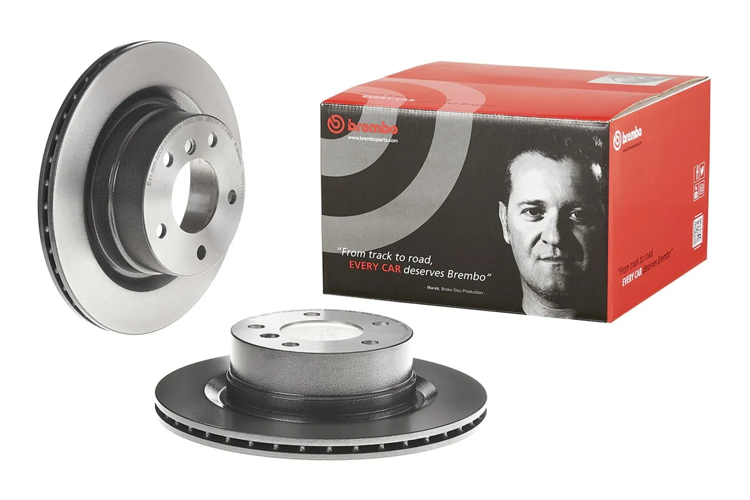 Brembo Disc Brake Pad and Rotor Kits KT00065