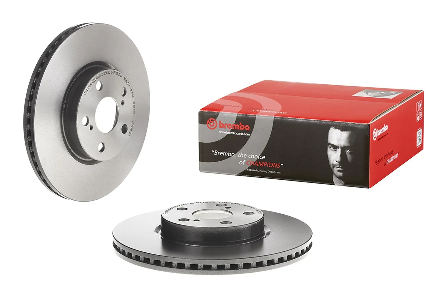 Brembo Disc Brake Pad and Rotor Kits KT00090