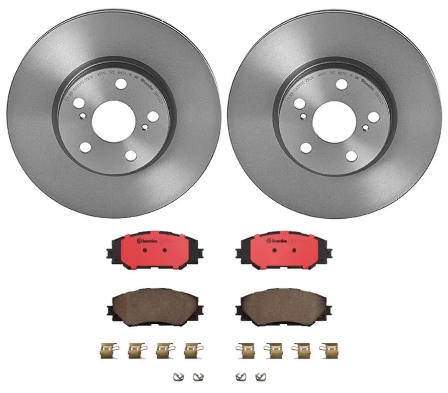 Brembo Disc Brake Pad and Rotor Kits KT00090