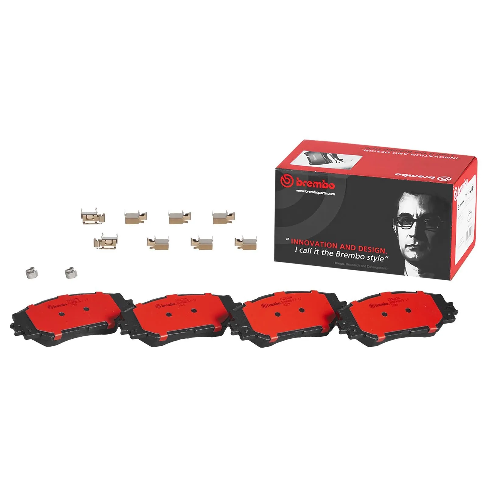 Brembo Disc Brake Pad and Rotor Kits KT00090