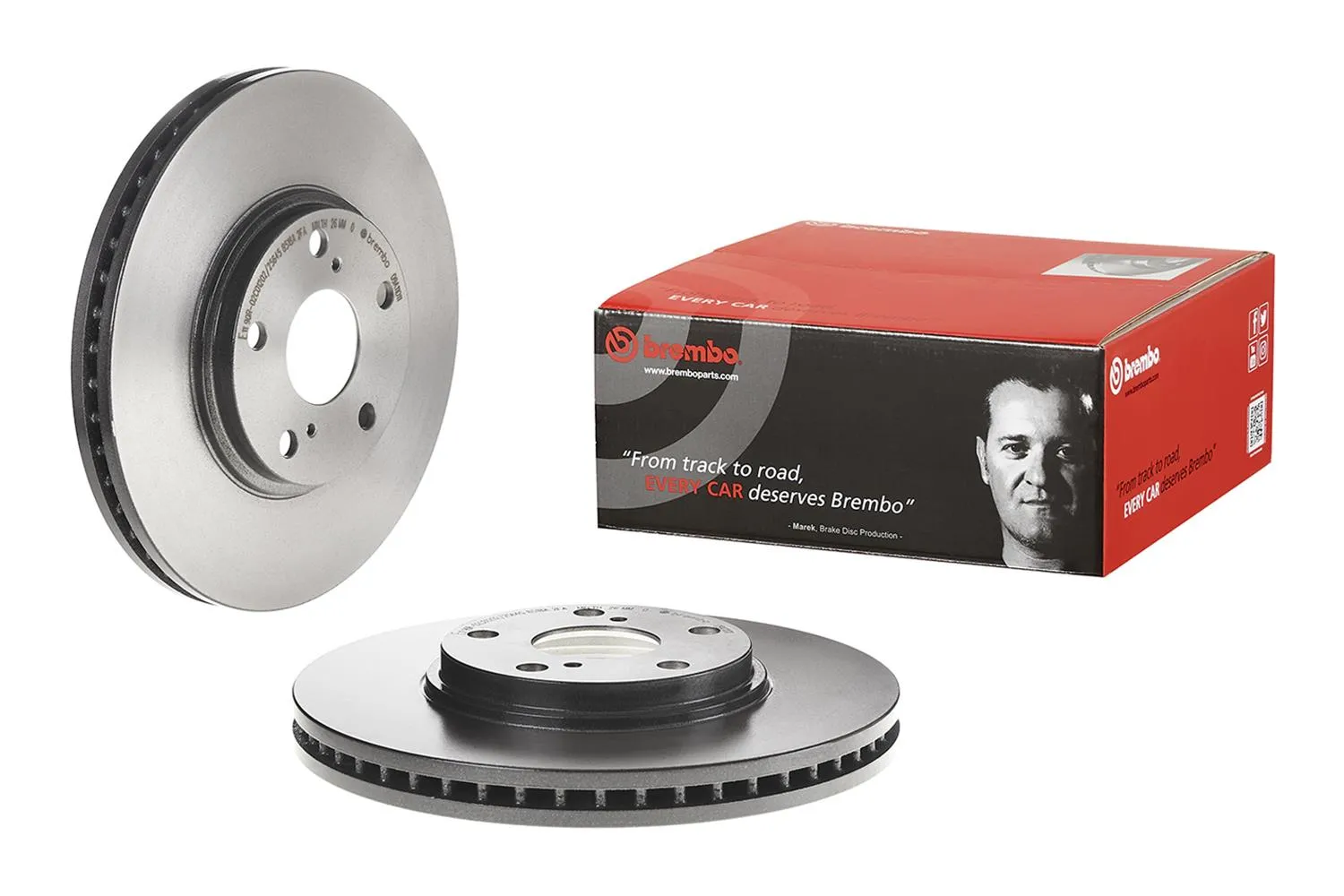 Brembo Disc Brake Pad and Rotor Kits KT00168