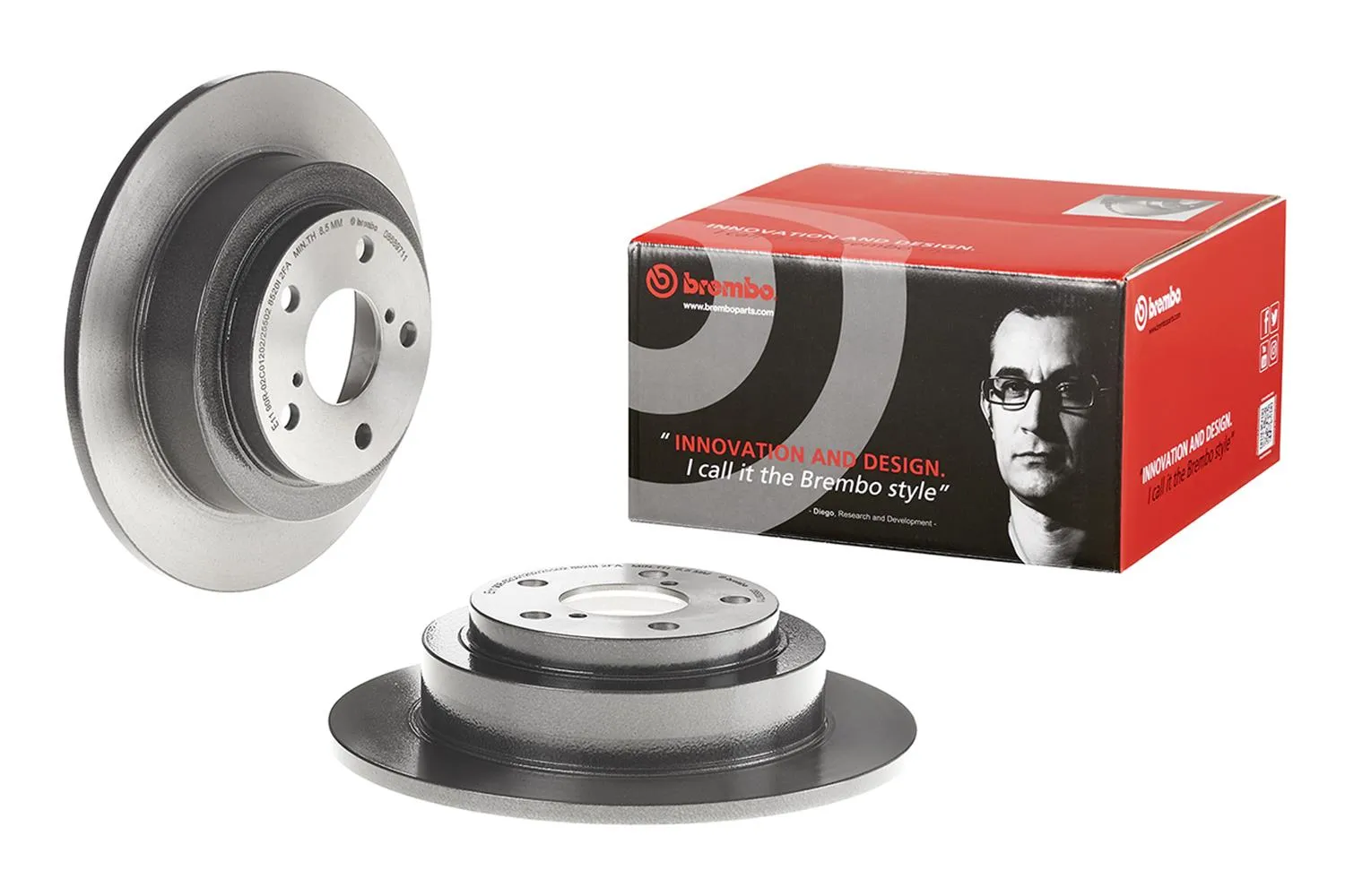 Brembo Disc Brake Pad and Rotor Kits KT00217