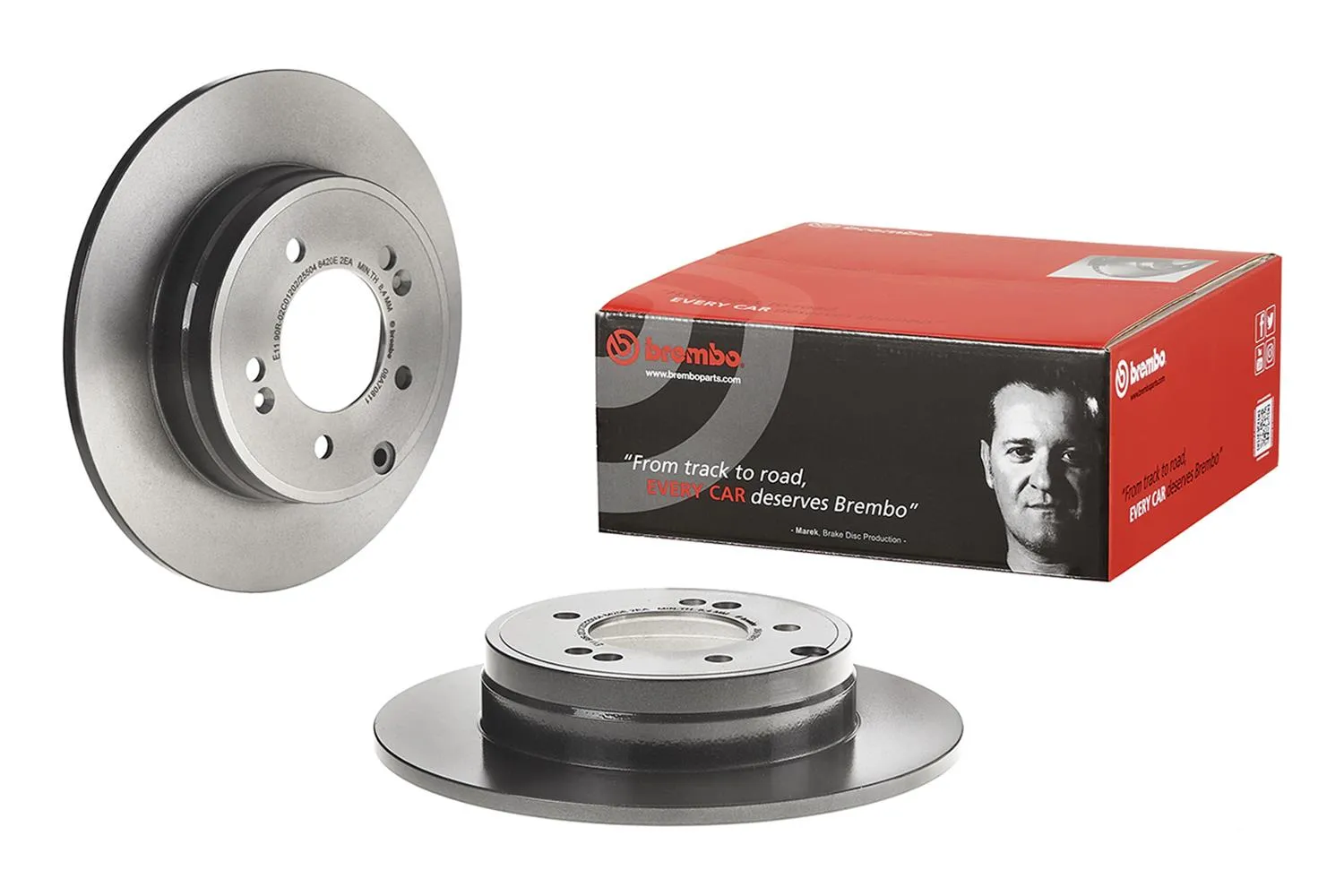 Brembo Disc Brake Pad and Rotor Kits KT00225