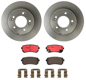 Brembo Disc Brake Pad and Rotor Kits KT00225