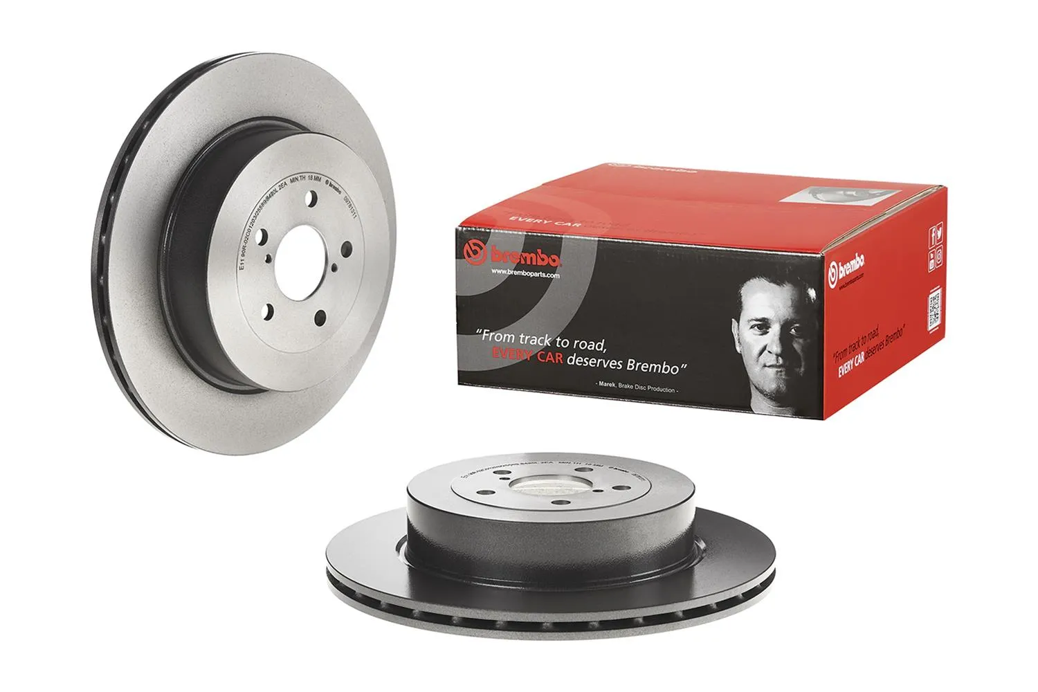 Brembo Disc Brake Pad and Rotor Kits KT00238