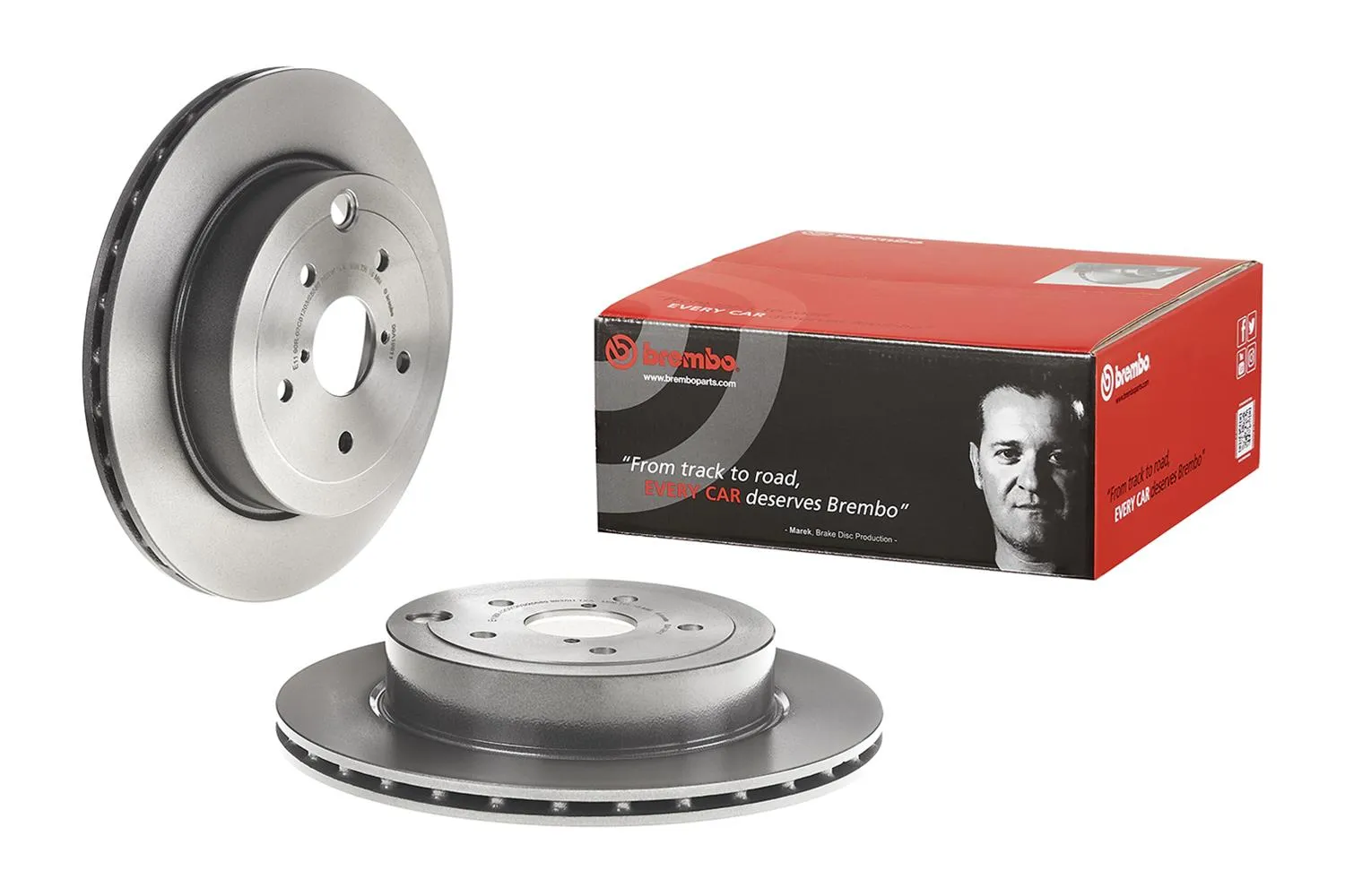 Brembo Disc Brake Pad and Rotor Kits KT00239