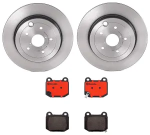 Brembo Disc Brake Pad and Rotor Kits KT00239