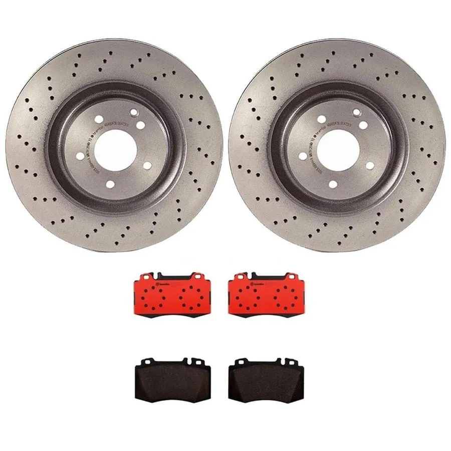 Brembo Disc Brake Pad and Rotor Kits KT00298