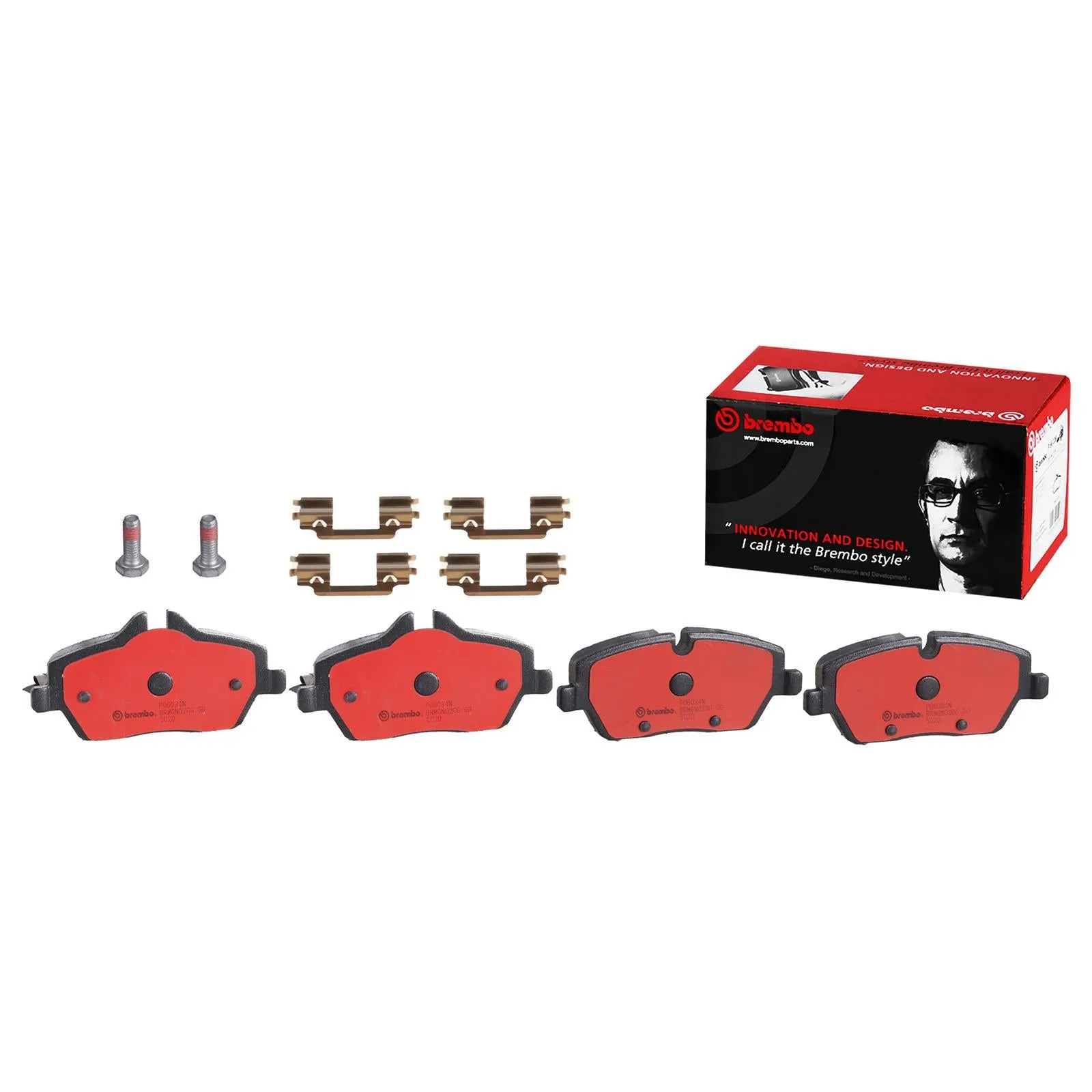 Brembo Disc Brake Pad and Rotor Kits KT00299