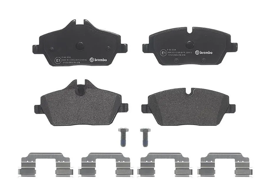 Brembo Disc Brake Pad and Rotor Kits KT00299