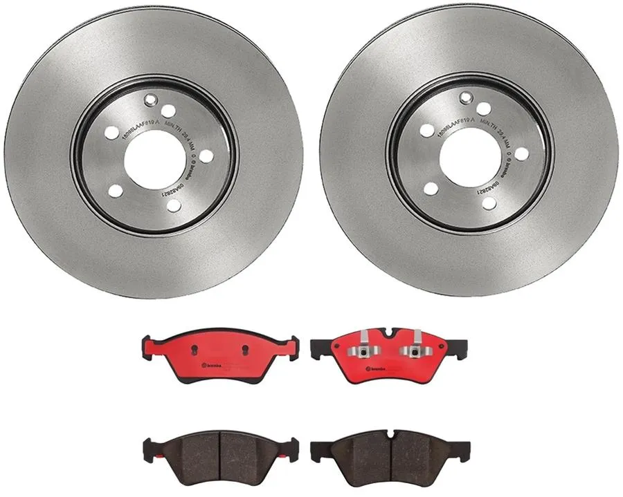 Brembo Disc Brake Pad and Rotor Kits KT00303