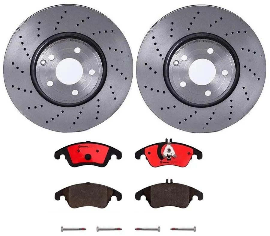 Brembo Disc Brake Pad and Rotor Kits KT00312