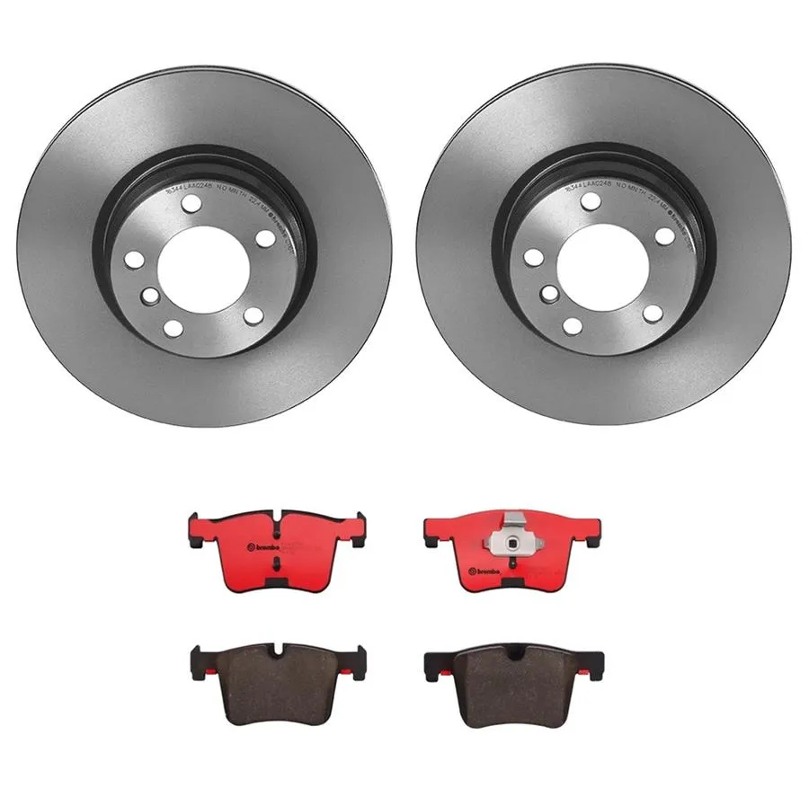 Brembo Disc Brake Pad and Rotor Kits KT00321