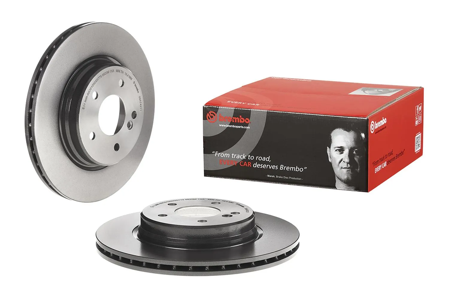 Brembo Disc Brake Pad and Rotor Kits KT00360