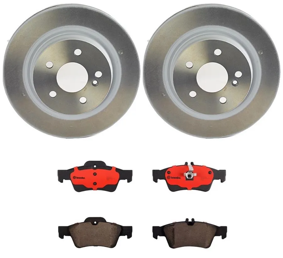 Brembo Disc Brake Pad and Rotor Kits KT00362