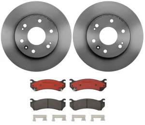 Brembo Disc Brake Pad and Rotor Kits KT00389