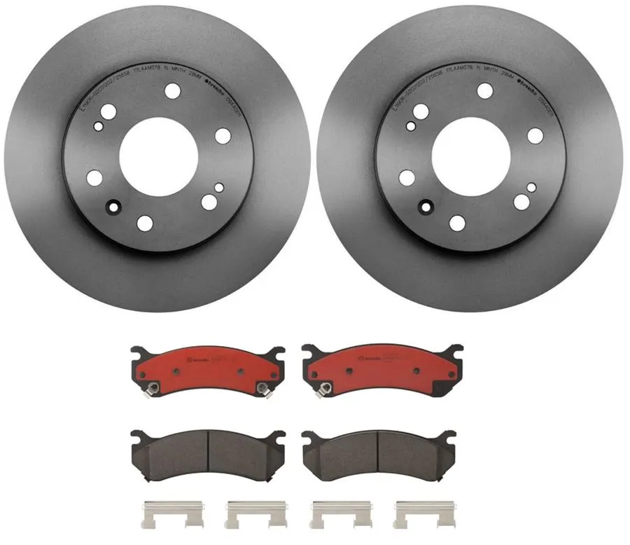 Brembo Disc Brake Pad and Rotor Kits KT00389