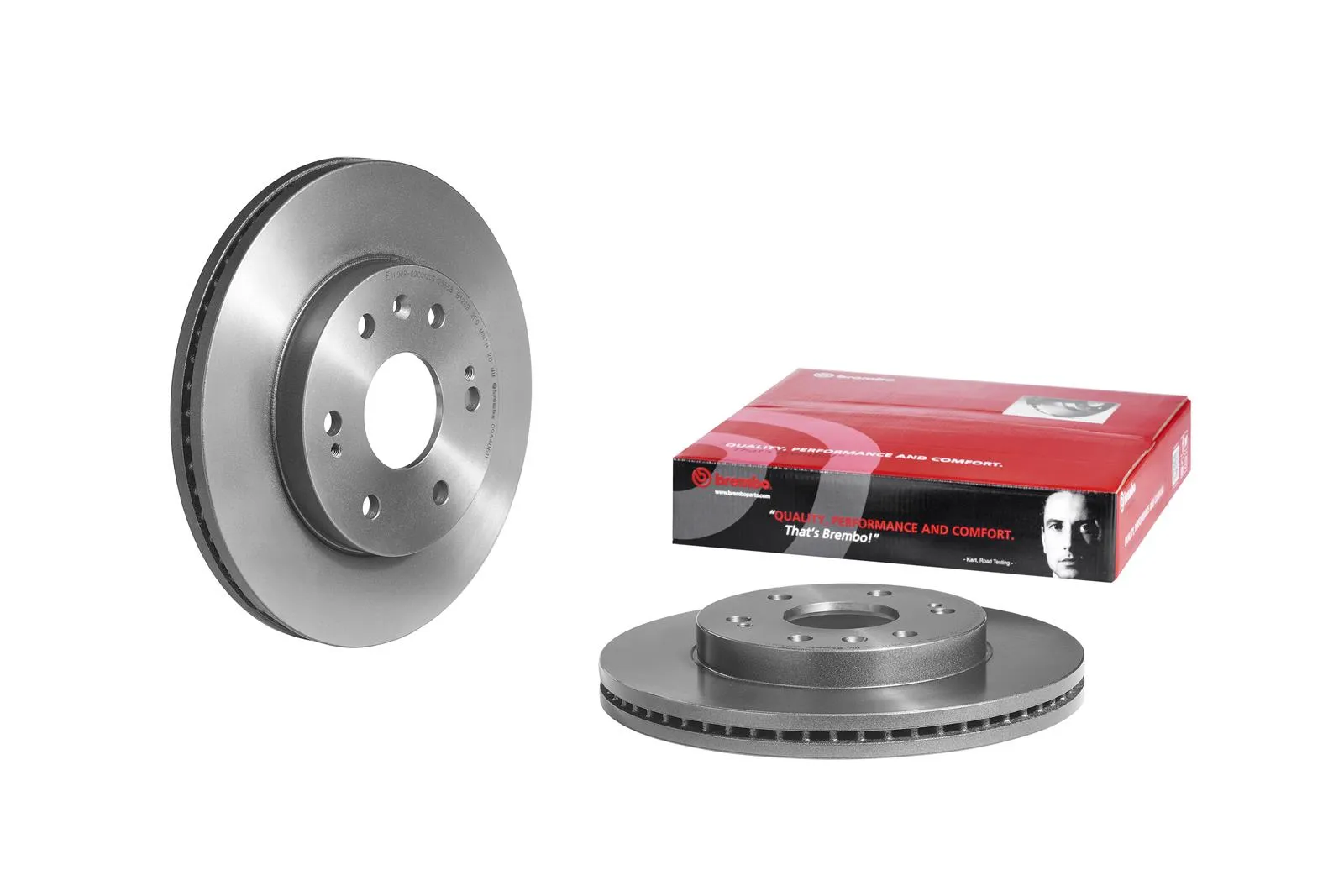 Brembo Disc Brake Pad and Rotor Kits KT00389