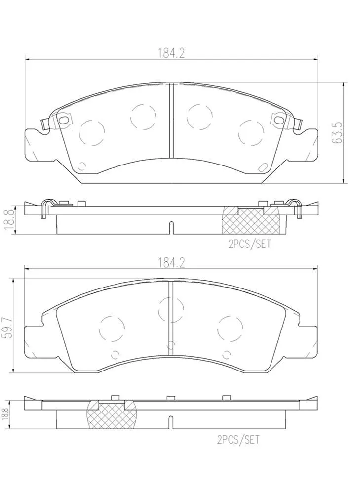 Brembo Disc Brake Pad and Rotor Kits KT00390