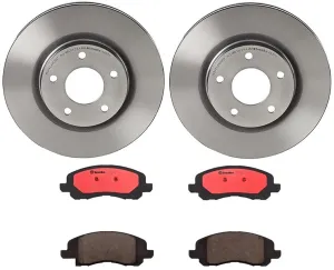 Brembo Disc Brake Pad and Rotor Kits KT00392