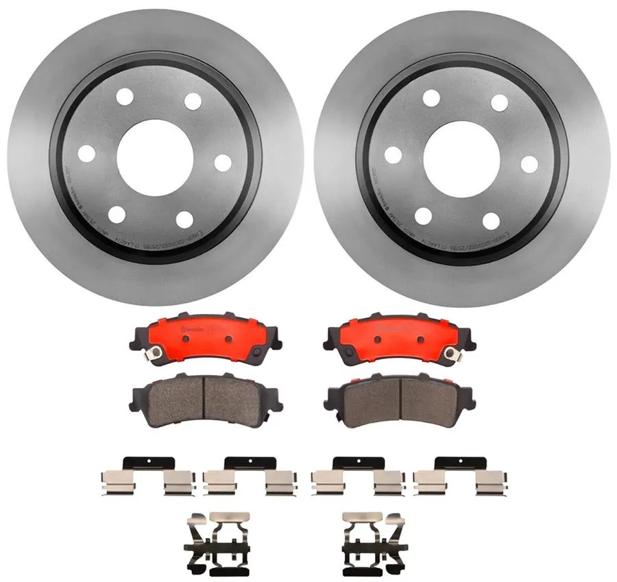 Brembo Disc Brake Pad and Rotor Kits KT00403