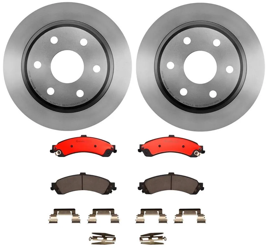 Brembo Disc Brake Pad and Rotor Kits KT00404