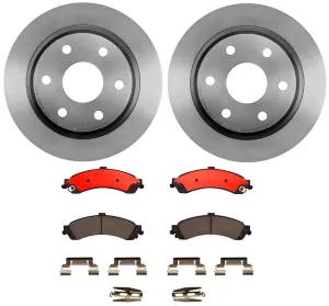 Brembo Disc Brake Pad and Rotor Kits KT00404