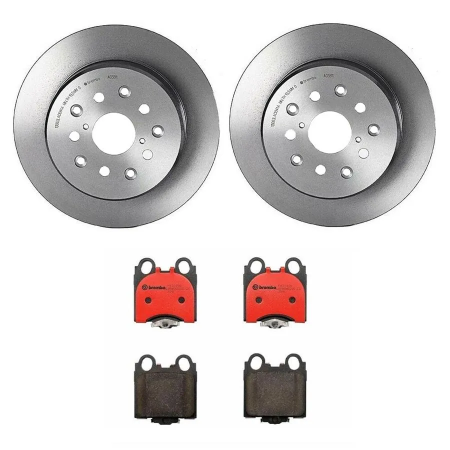 Brembo Disc Brake Pad and Rotor Kits KT00482