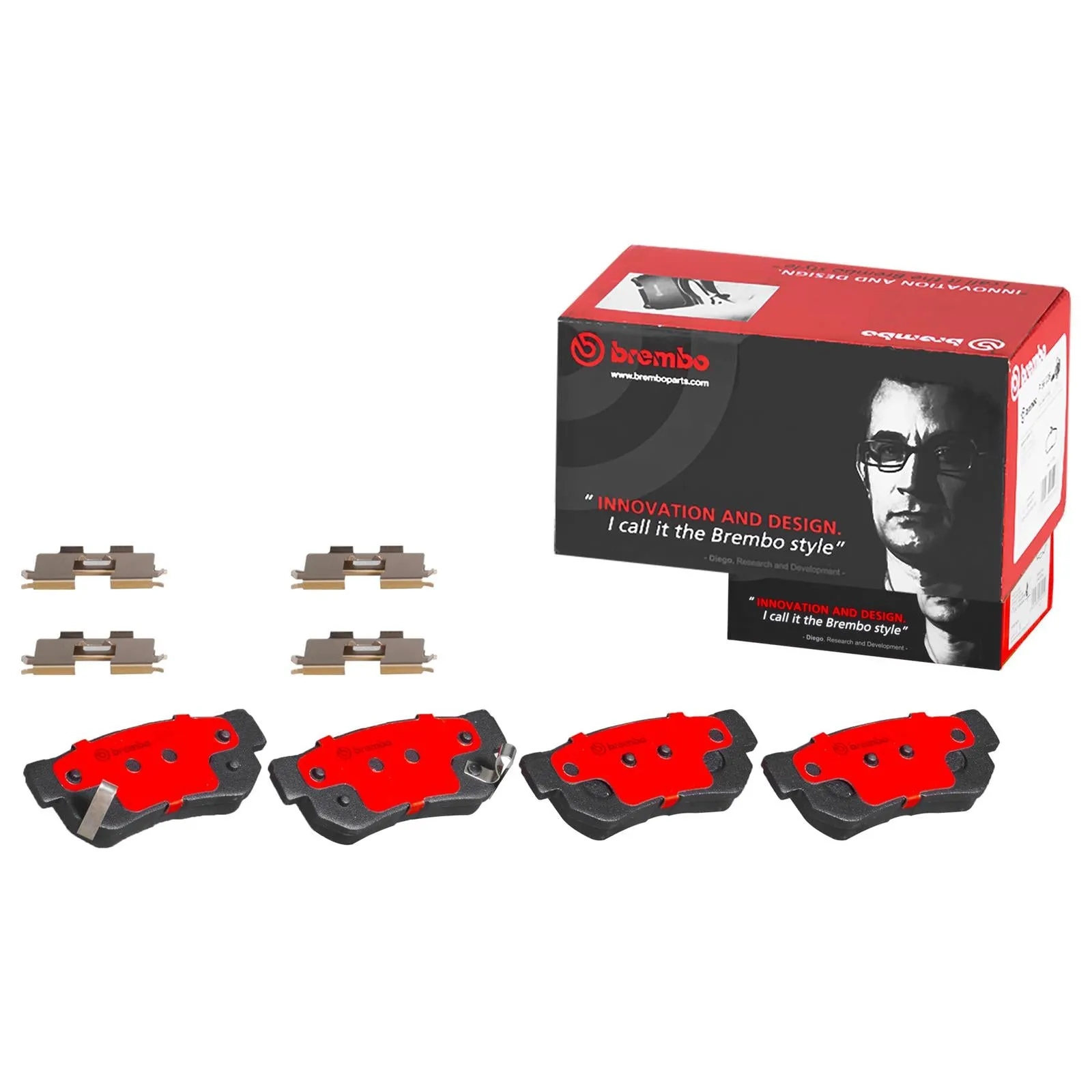 Brembo Disc Brake Pad and Rotor Kits KT00515