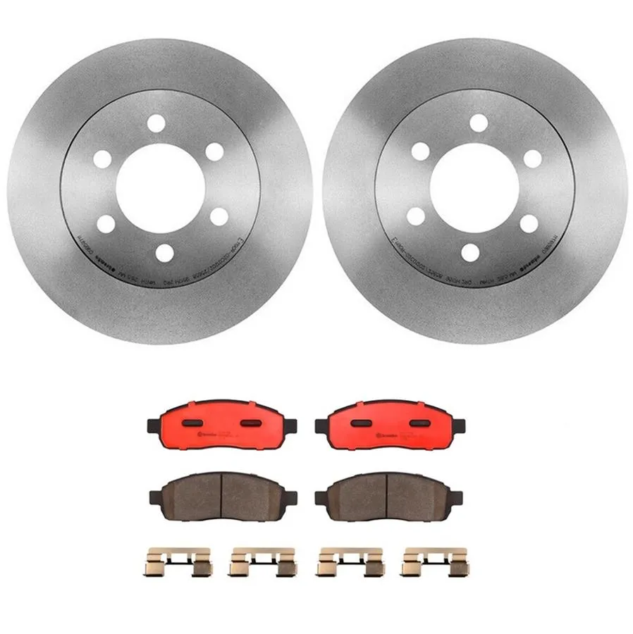 Brembo Disc Brake Pad and Rotor Kits KT00538