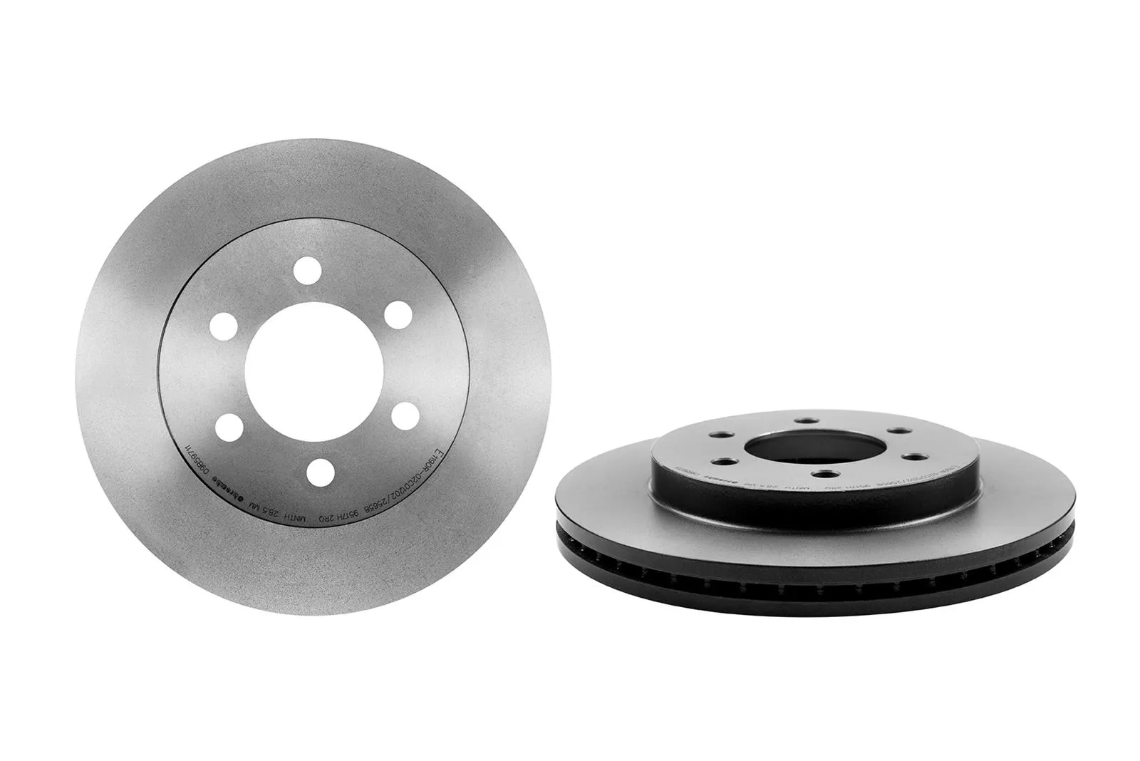 Brembo Disc Brake Pad and Rotor Kits KT00538