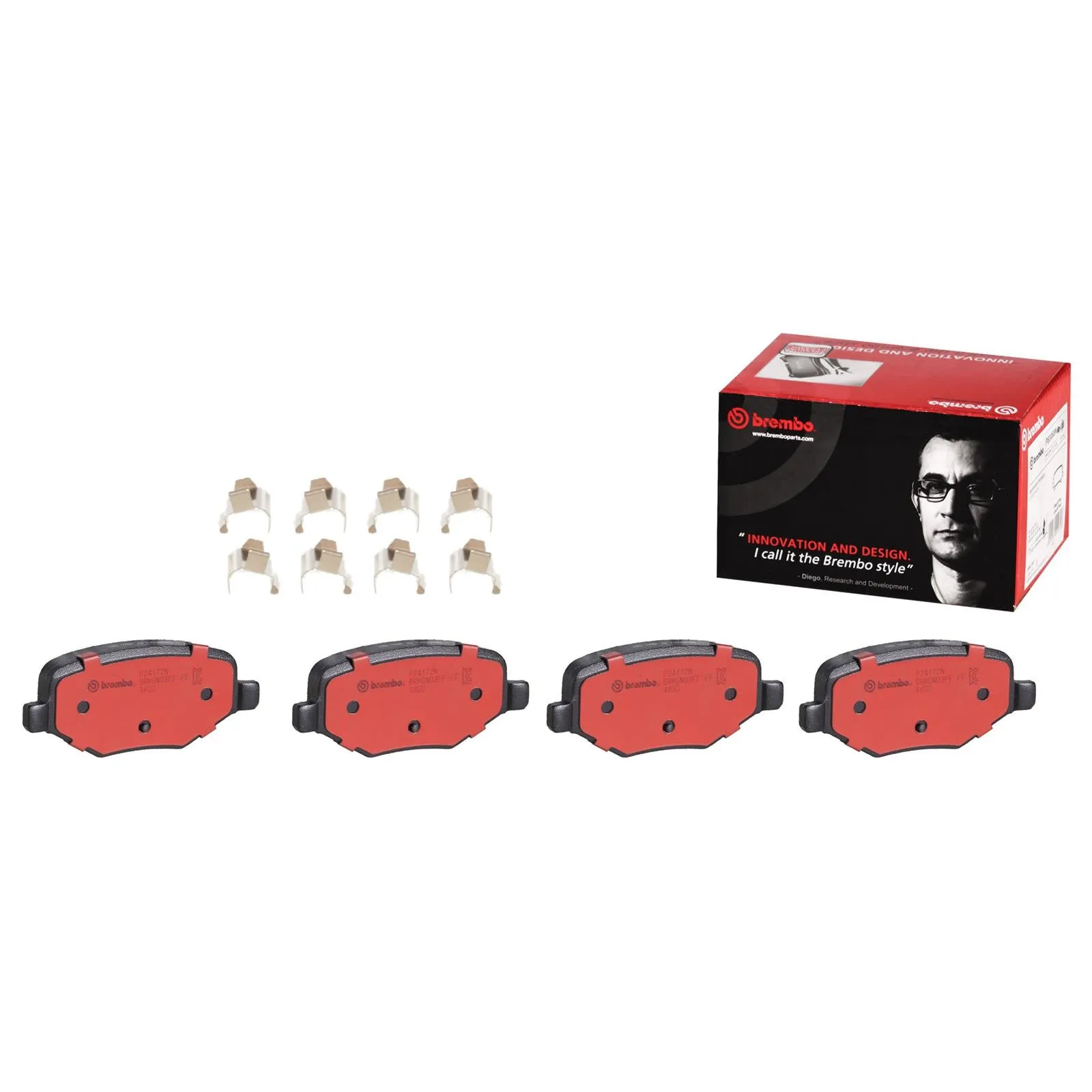 Brembo Disc Brake Pad and Rotor Kits KT00579