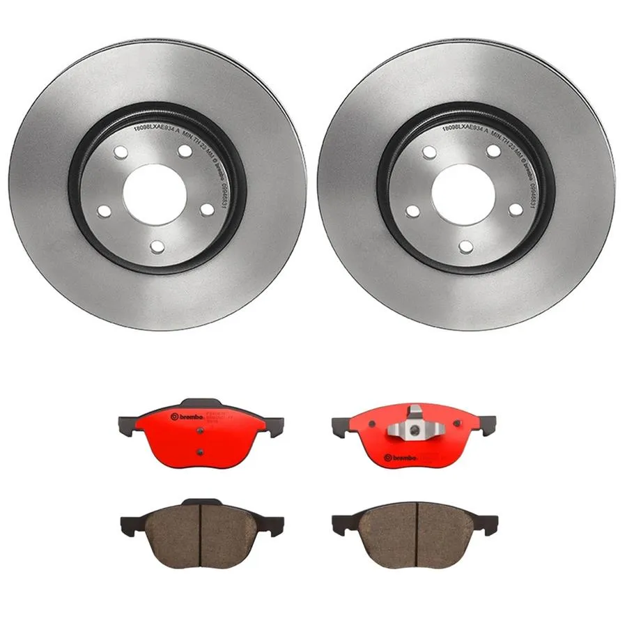 Brembo Disc Brake Pad and Rotor Kits KT00634