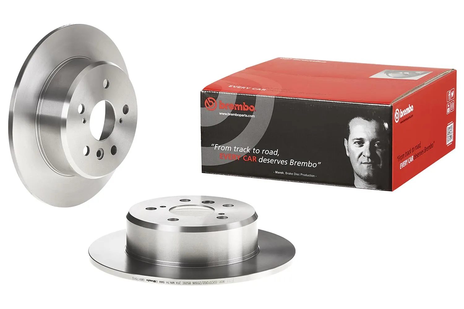 Brembo Disc Brake Pad and Rotor Kits KT00665